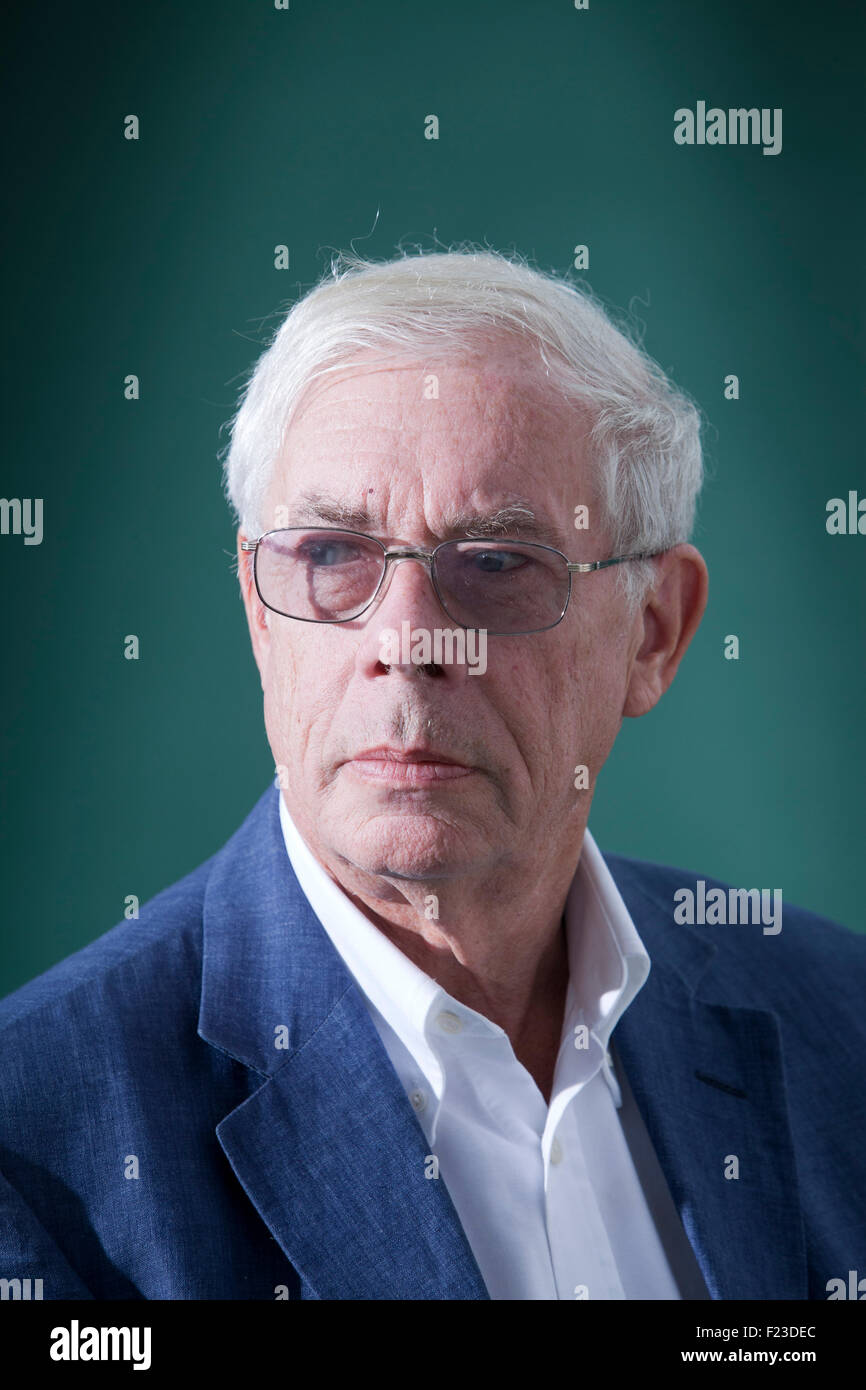 John Anderson Kay CBE FRSE FBA est un économiste britannique et l'auteur, à l'Edinburgh International Book Festival 2015. Edimbourg, Ecosse. 21 août 2015 Banque D'Images