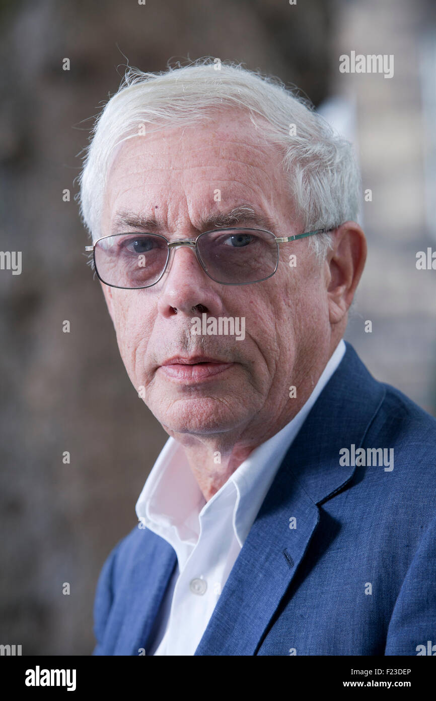 John Anderson Kay CBE FRSE FBA est un économiste britannique et l'auteur, à l'Edinburgh International Book Festival 2015. Edimbourg, Ecosse. 21 août 2015 Banque D'Images