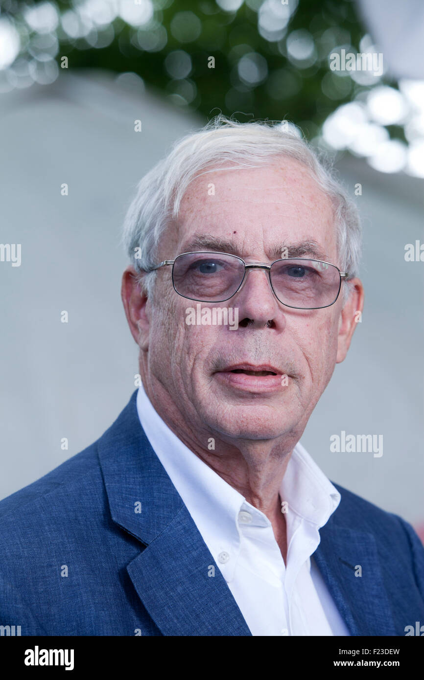 John Anderson Kay CBE FRSE FBA est un économiste britannique et l'auteur, à l'Edinburgh International Book Festival 2015. Edimbourg, Ecosse. 21 août 2015 Banque D'Images