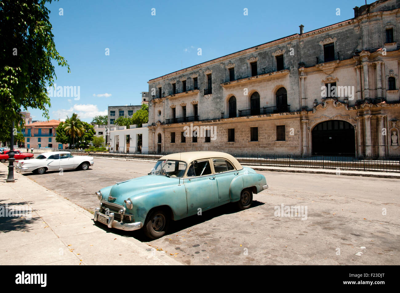 Classic vintage automobile - La Havane - Cuba Banque D'Images