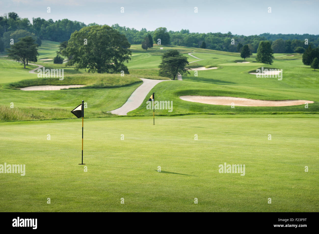 Hagan golf, Hollister, IN, USA Banque D'Images