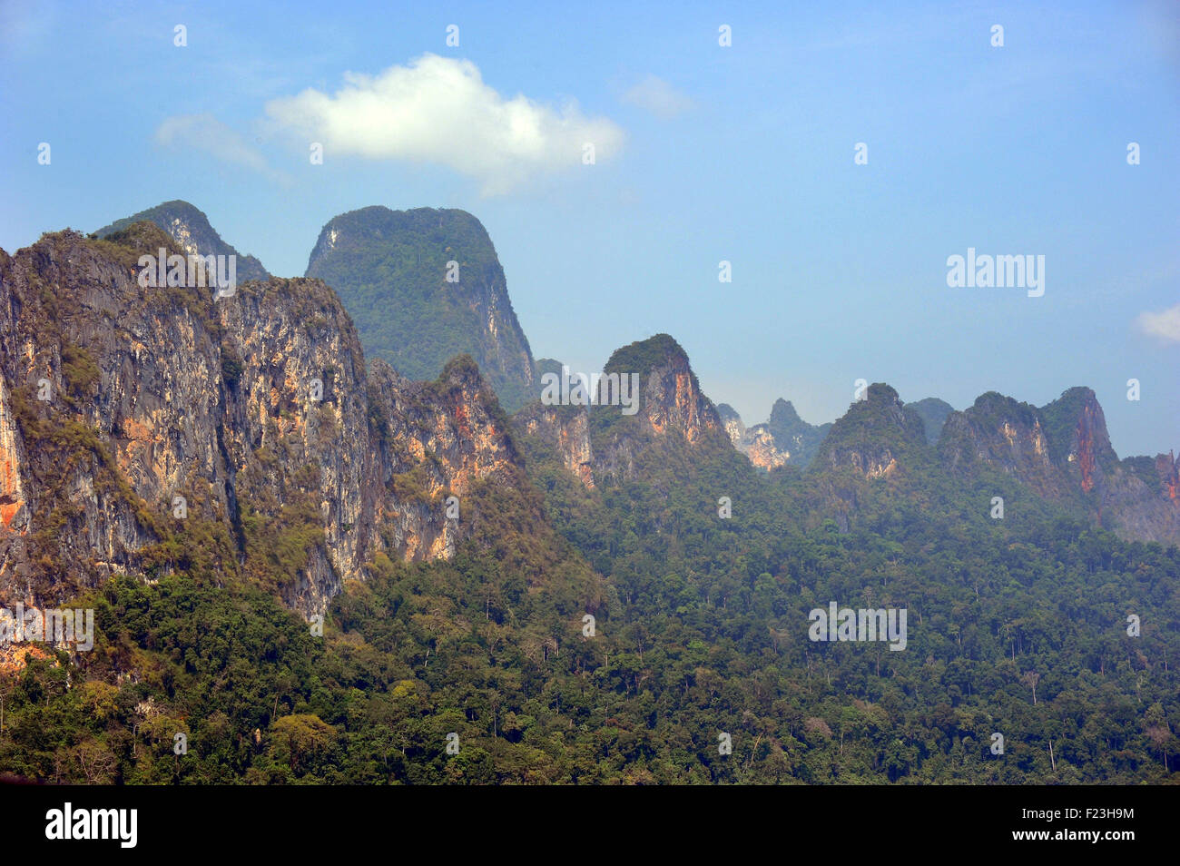 Parc national de Khao Sok, Thaïlande Banque D'Images