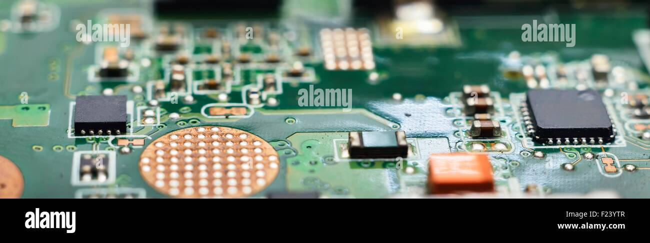 Développer la micro-électronique et de la fabrication du matériel (arrière-plan) Banque D'Images