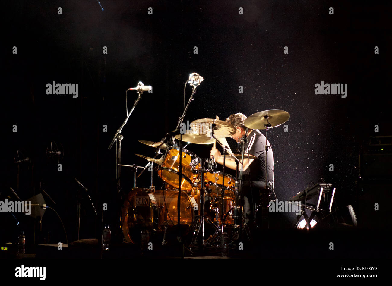 Jon Moss Culture Club 2015 d'Eventim Apollo Banque D'Images