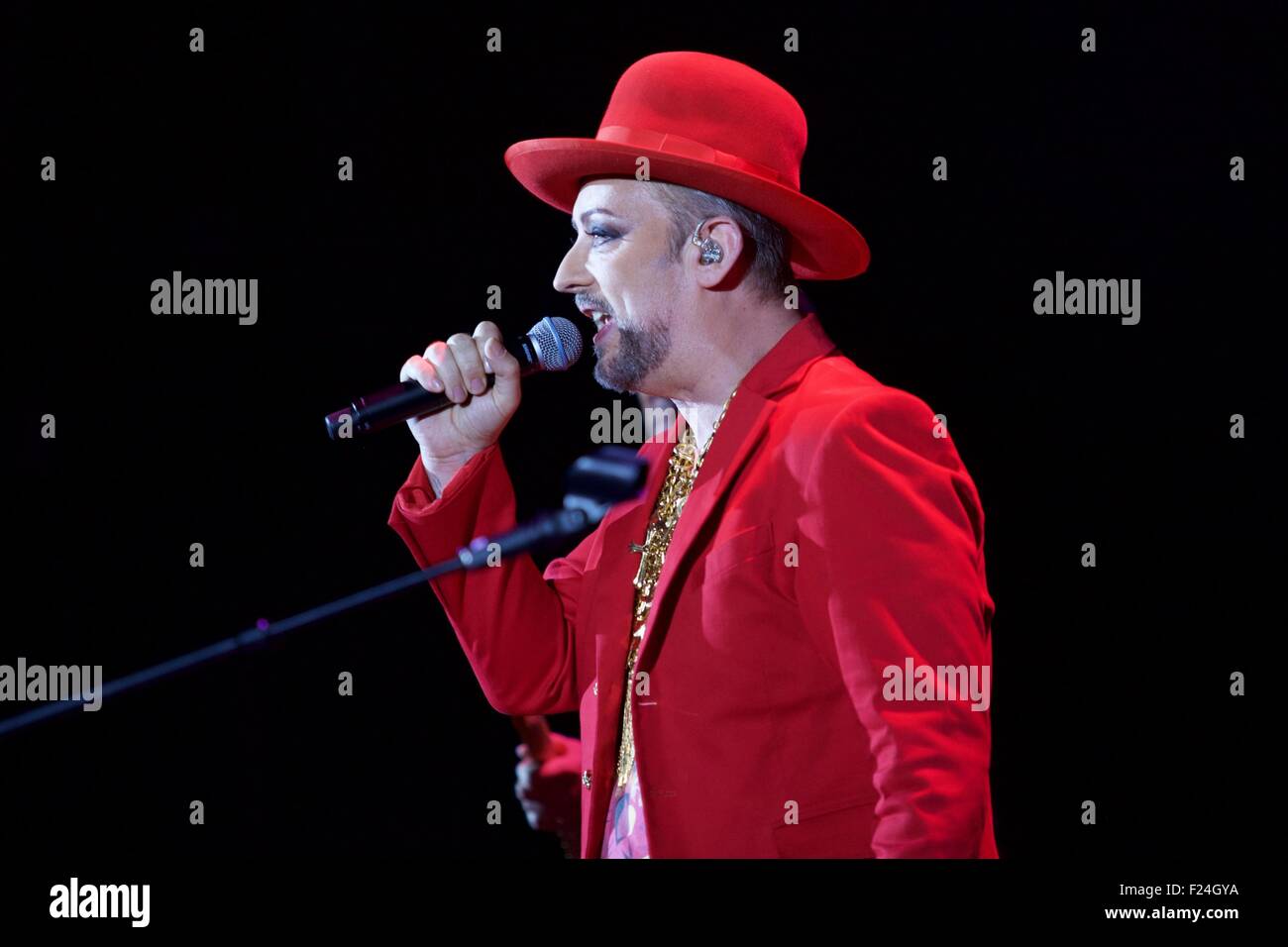 Boy George Culture Club 2015 d'Eventim Apollo Banque D'Images