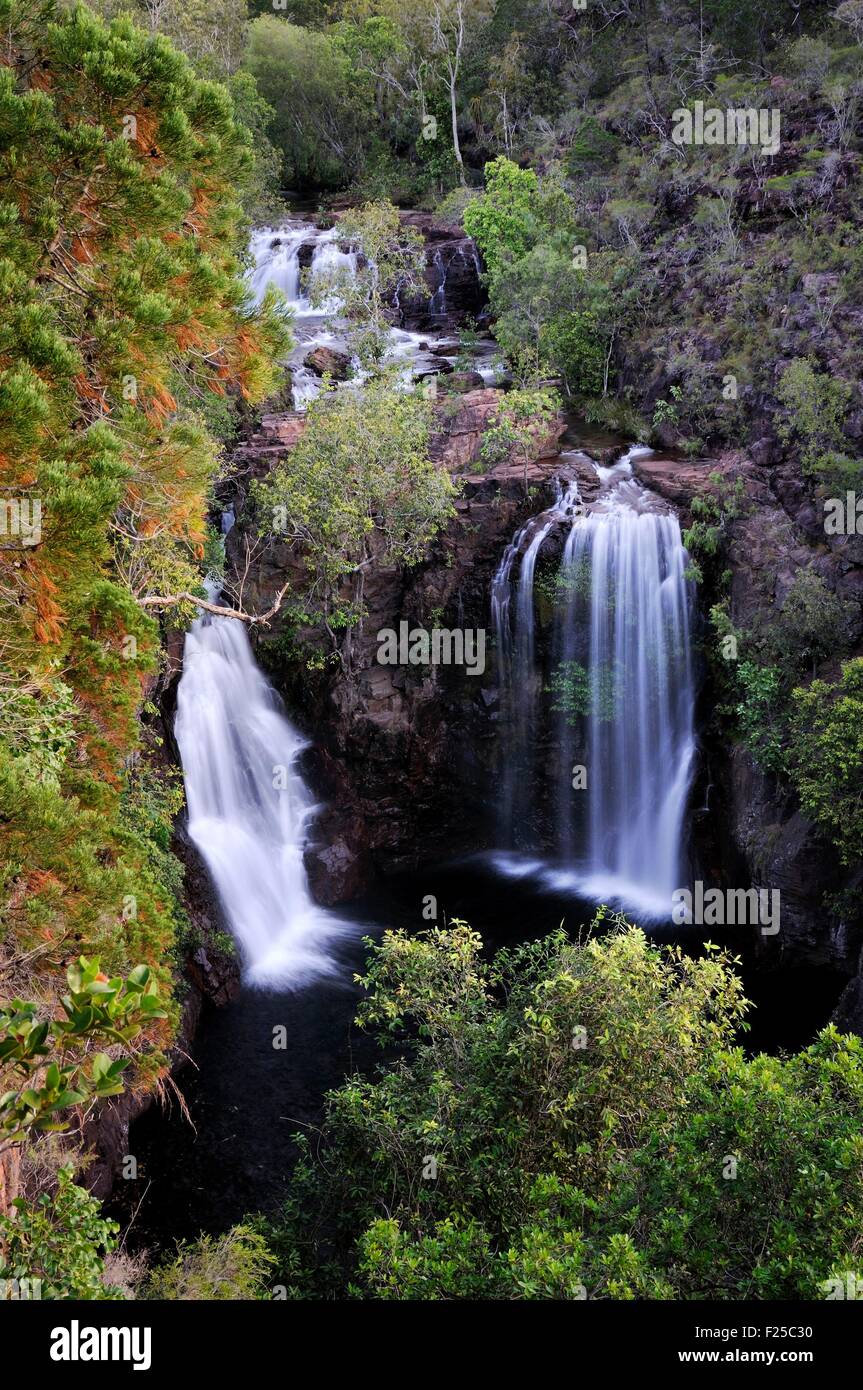 L'Australie, Territoire du Nord, parc national de Litchfield, Florence Falls Banque D'Images