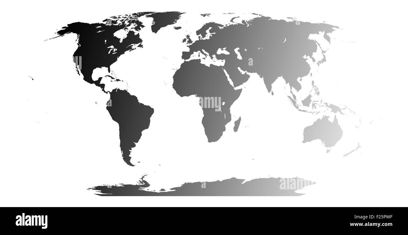Symbolbild : Weltkarte/ image symbolique : carte du monde. Banque D'Images