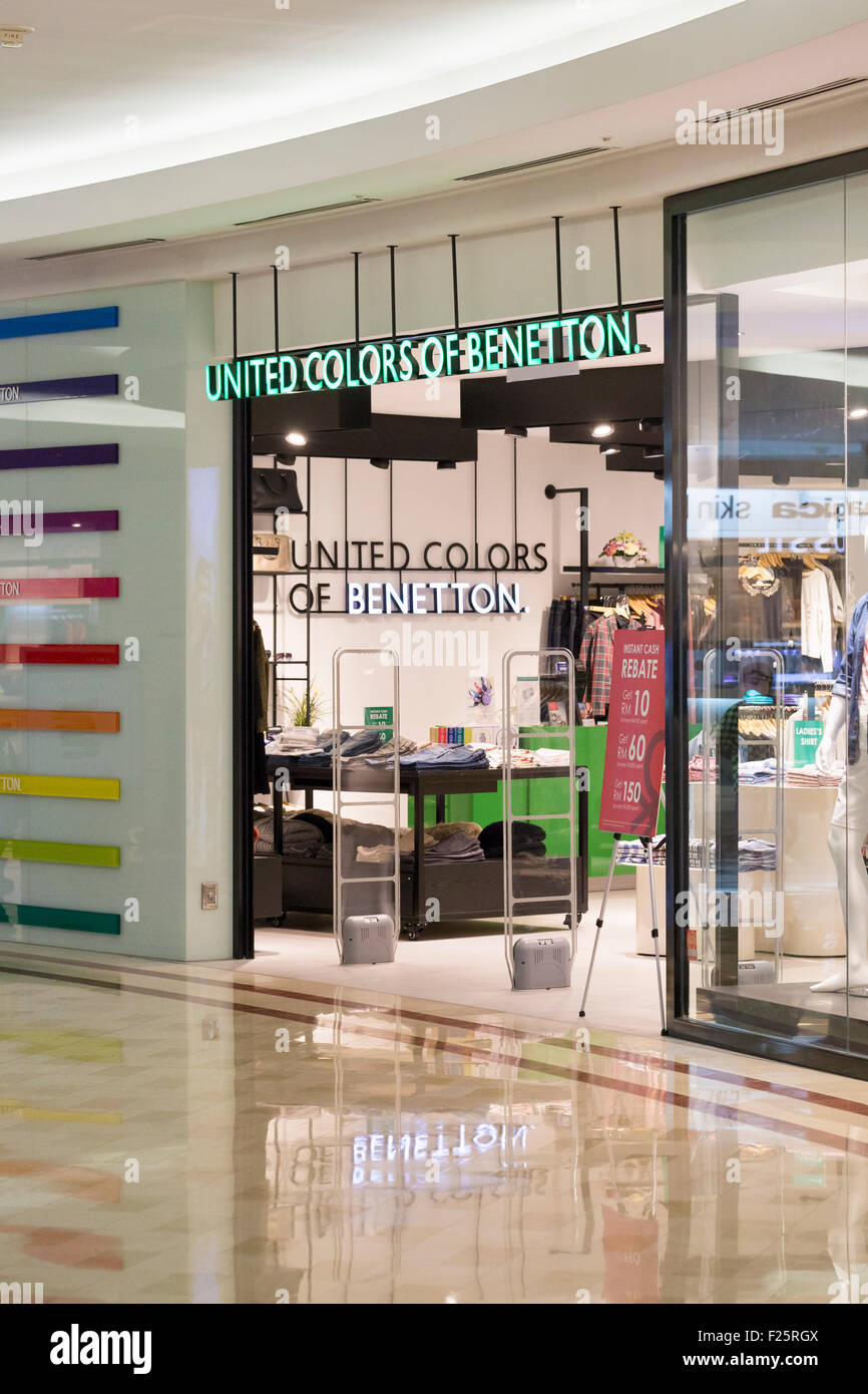 United Colors of Benetton shop Banque D'Images
