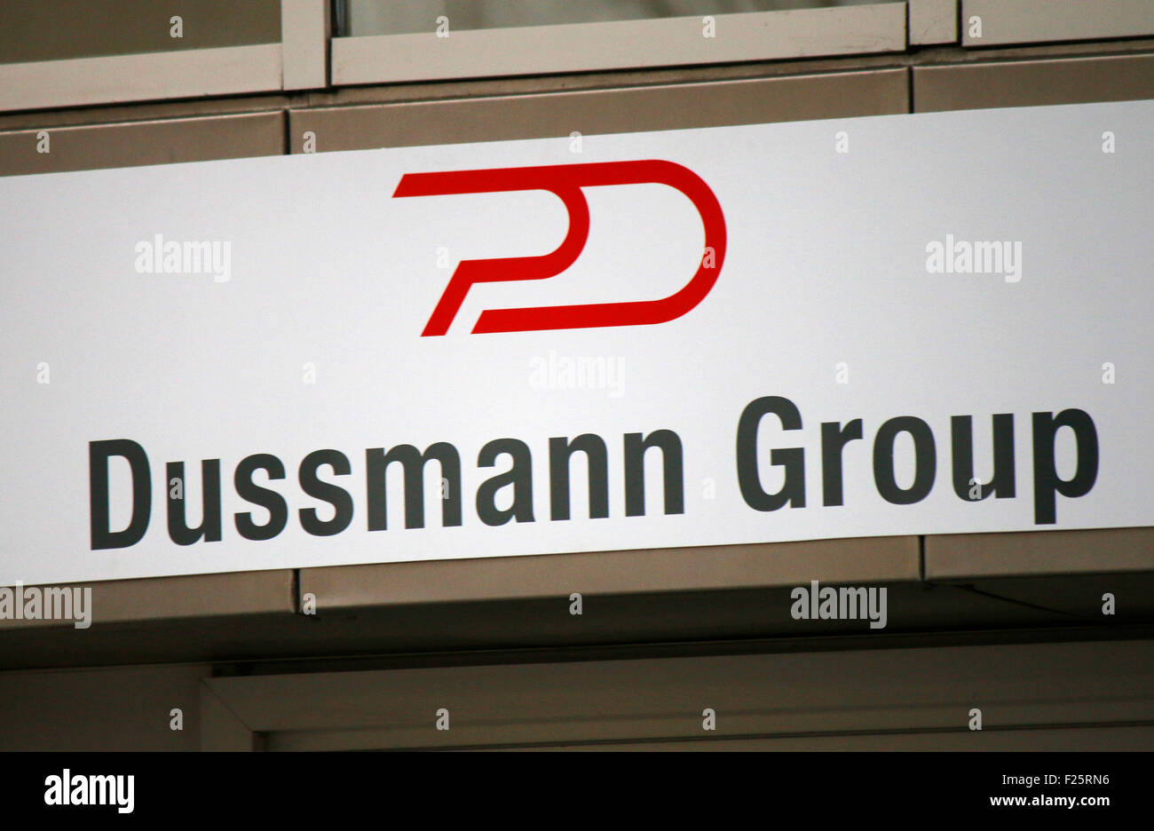 Markennamen : 'Dussmann Group', Berlin. Banque D'Images