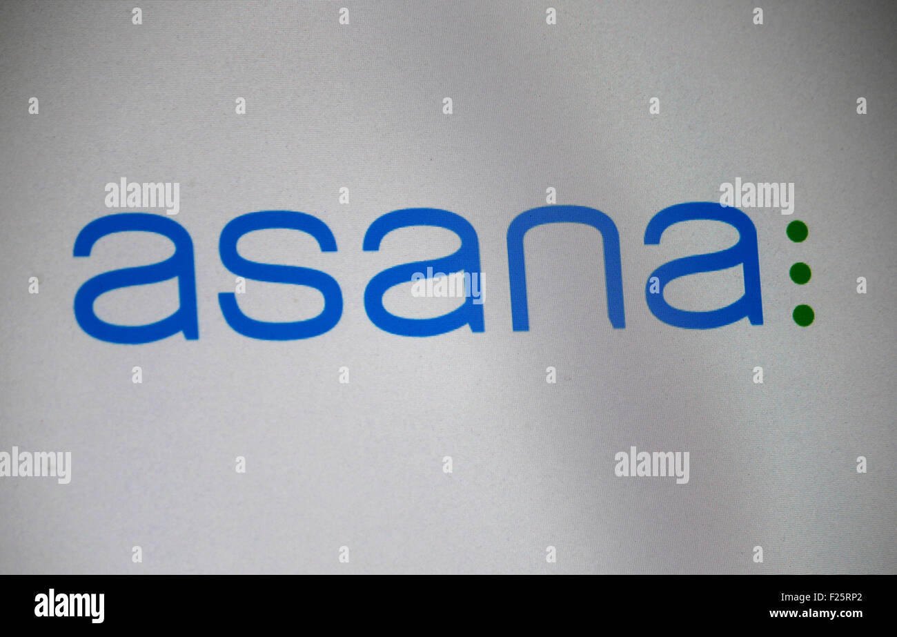 Markennamen : 'Asana", Berlin. Banque D'Images