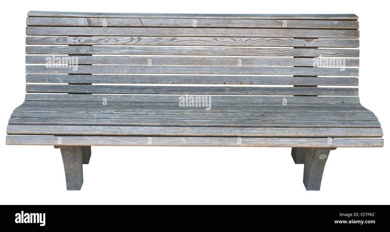 Banc en bois Banque D'Images