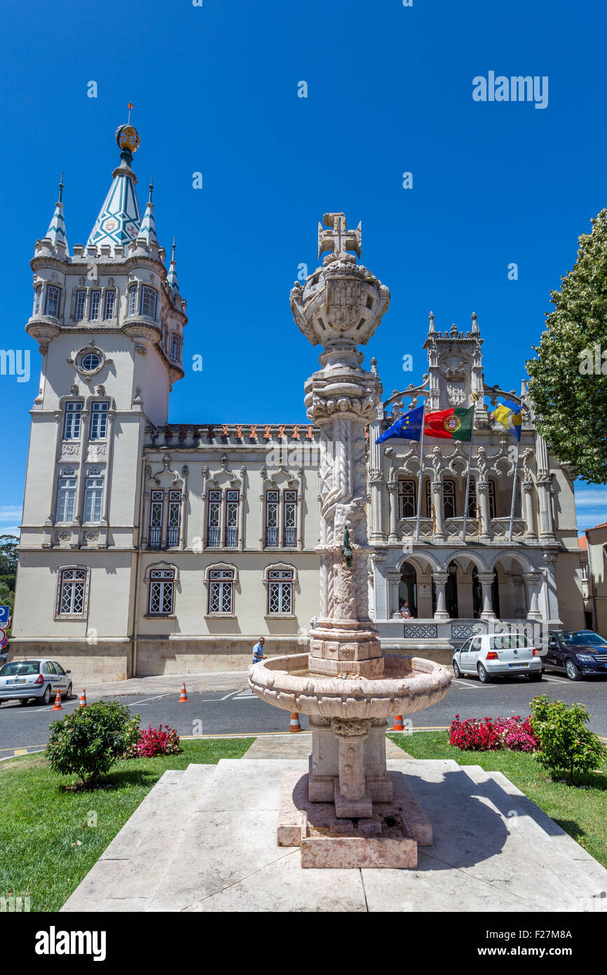 Camara Municipal Building à Sintra, Portugal Banque D'Images