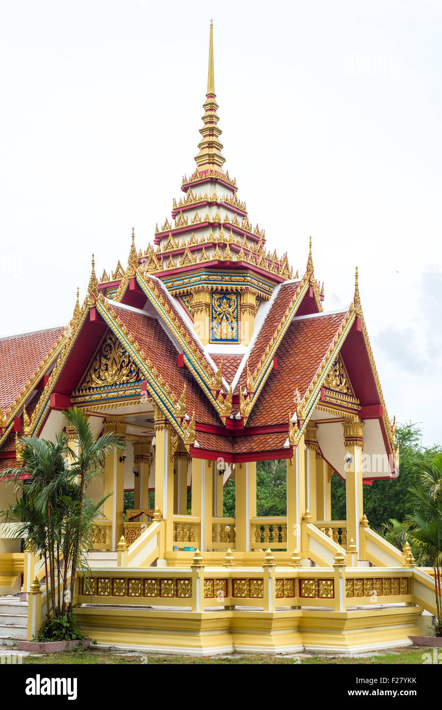 Wat Prathong temple bouddhiste à Phuket, Thaïlande Banque D'Images