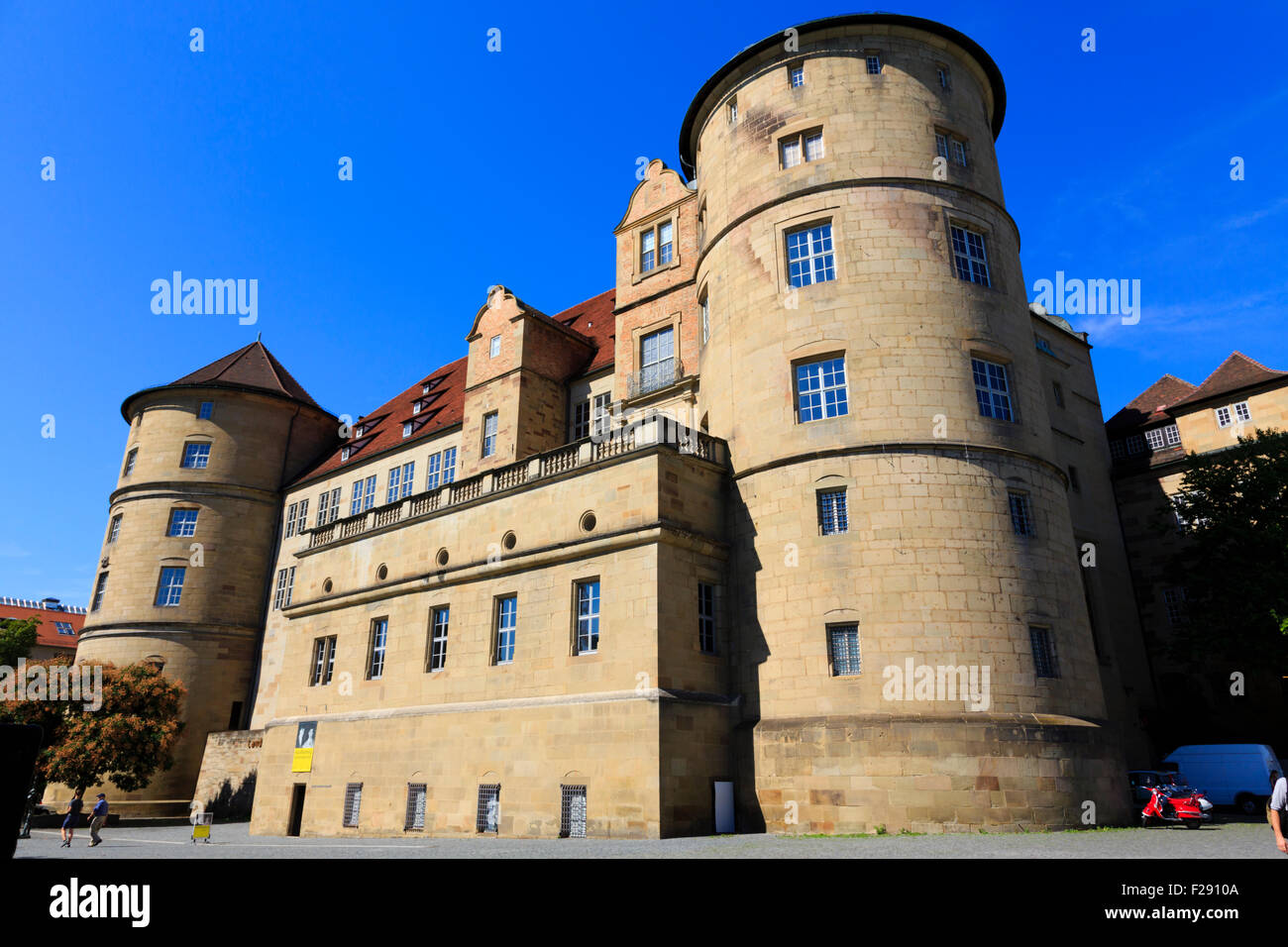 Vieux château, Altes Schloss, Stuttgart, Allemagne Banque D'Images