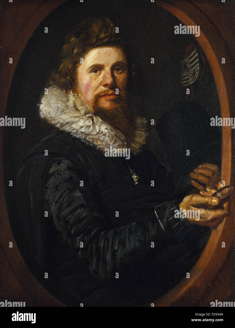 Frans Hals - Portrait d'homme 05 Banque D'Images