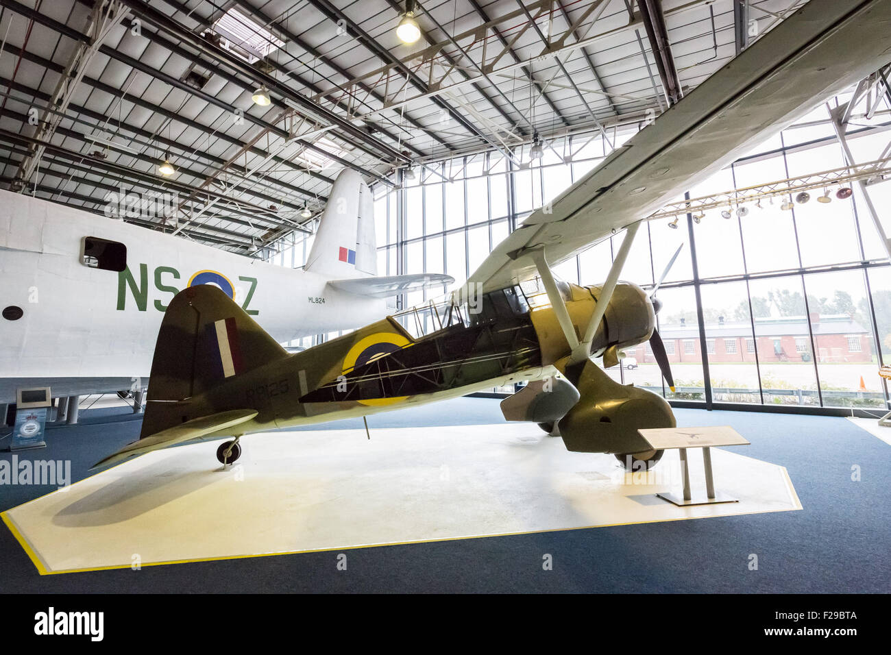 Londres, Royaume-Uni. 14 Septembre, 2015. Westland Lysander. Le Musée de la RAF à 'nos plus belles heures" maquette d'soir en commémoration du 75e anniversaire de la bataille d'Angleterre Crédit : Guy Josse/Alamy Live News Banque D'Images