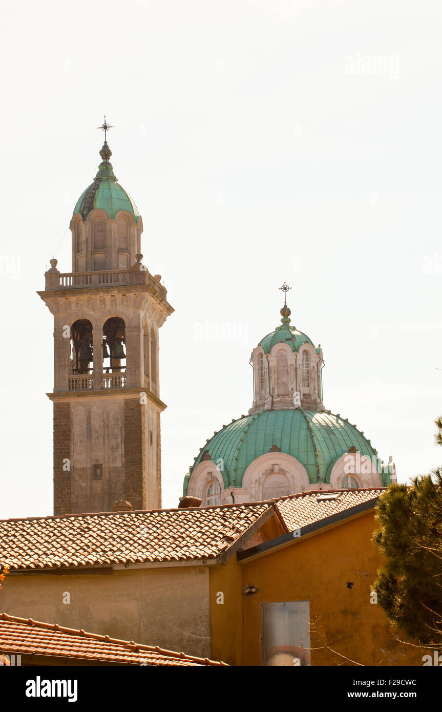 Sanctuaire marial de l'île de Grado - Italie Barbana, Banque D'Images