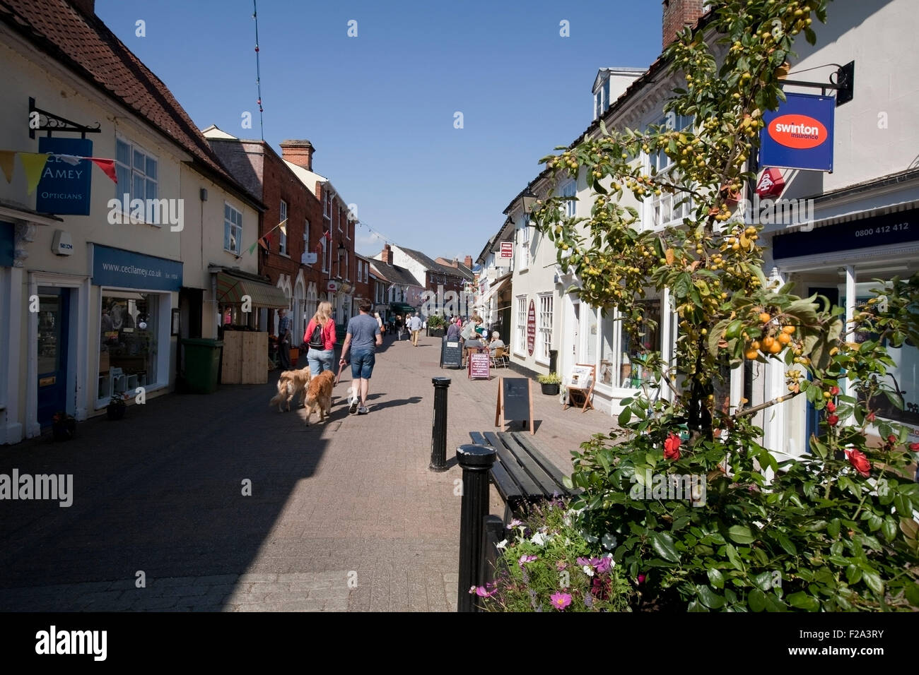 Halesworth Suffolk Banque D'Images