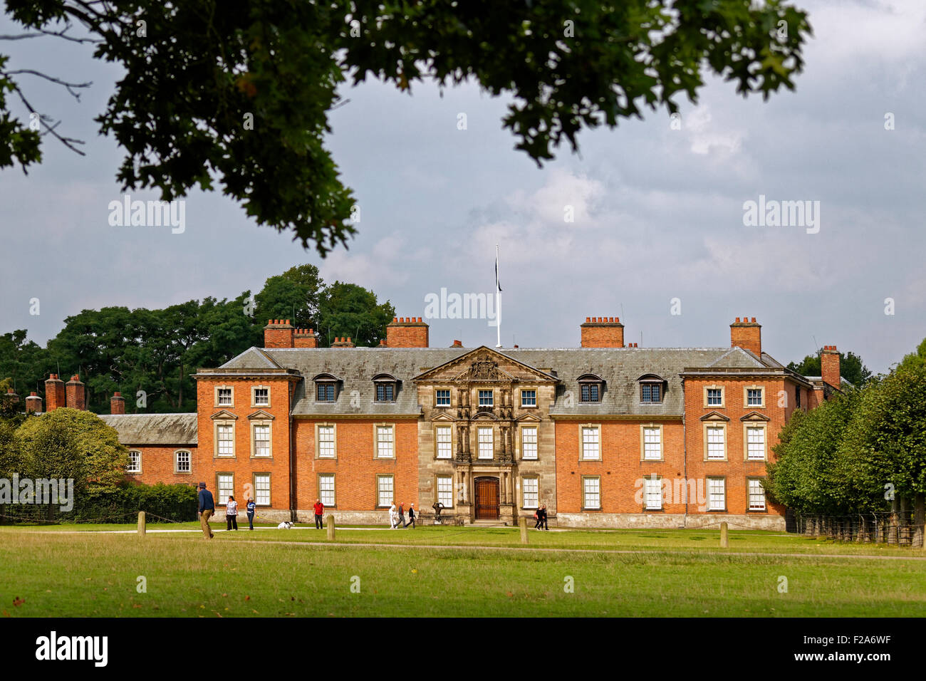 Dunham, Dunham Massey Hall Park, Altrincham, Cheshire. Le Grand Manchester. Ancien siège du seigneur de Stamford. Banque D'Images