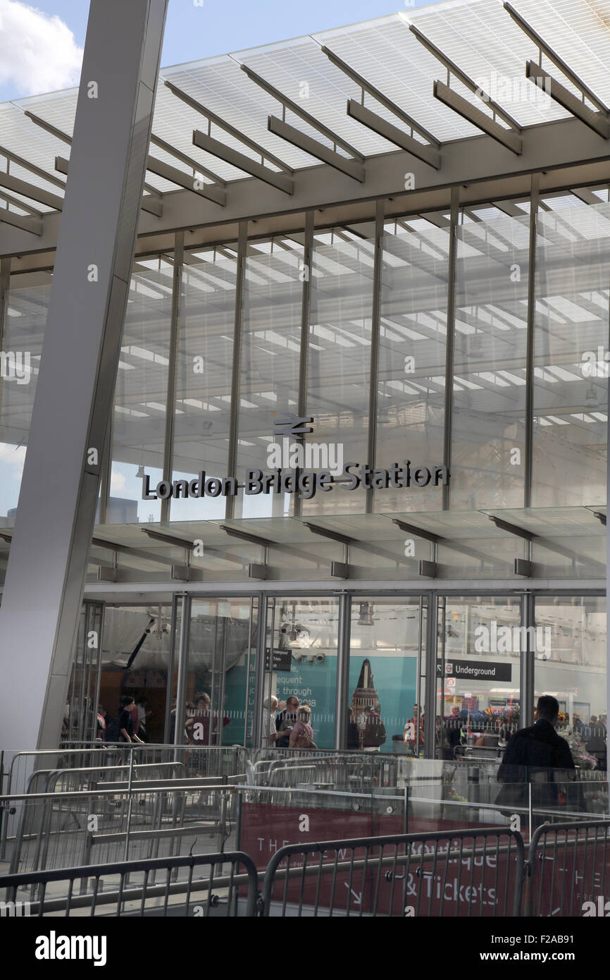 gare de london bridge Banque D'Images gare de london bridge Banque D'Images