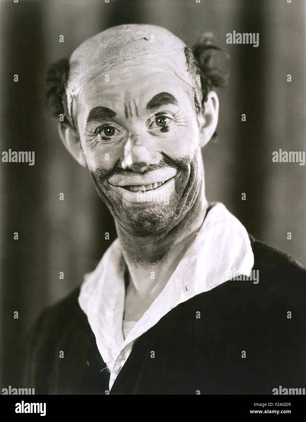 Smiling clown (OLVI008 OU  F169) Banque D'Images