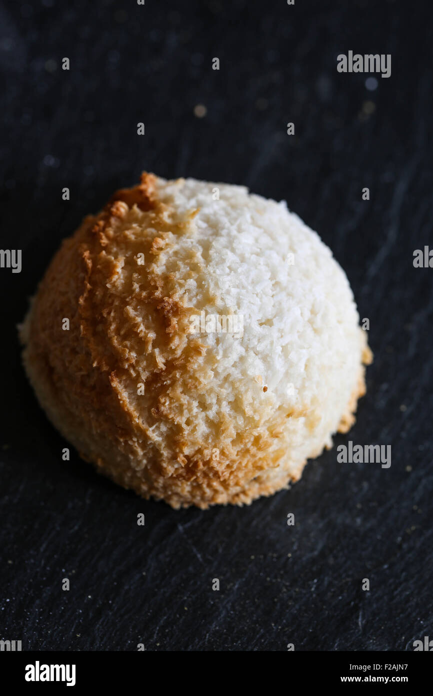 Macarons Noix de Coco Congolais Banque D'Images