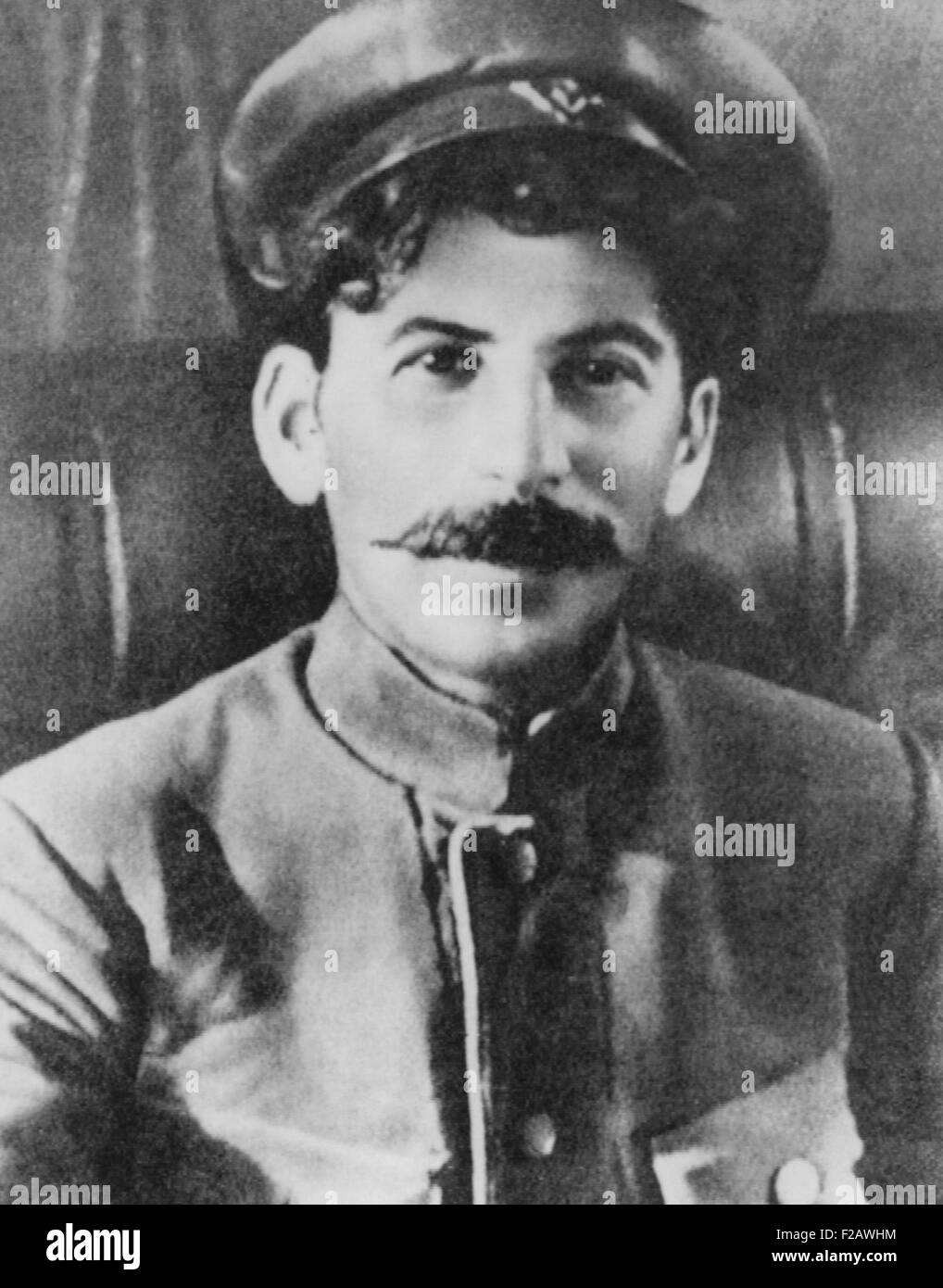 Josef Staline comme un révolutionnaire soviétique pendant la Seconde Guerre mondiale 1. Ca. 1915. CSU (2015   1370 11) Banque D'Images