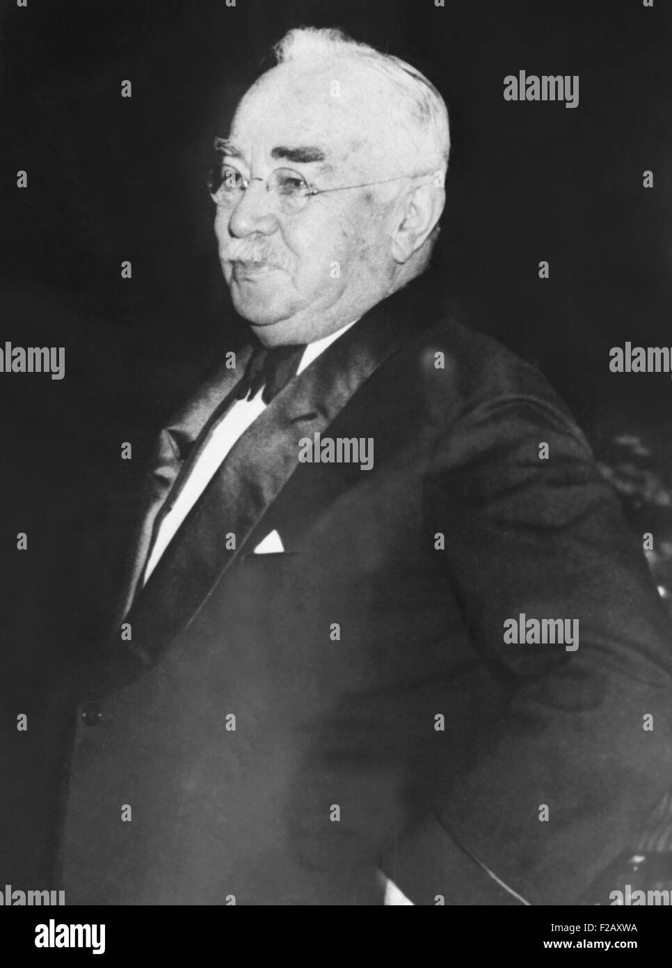 Milton Hershey, industriel chocolatier, à bâtir la ville de Hershey, en Pennsylvanie. En 1937, 2 500 résidents permanents vivaient dans le Banque D'Images