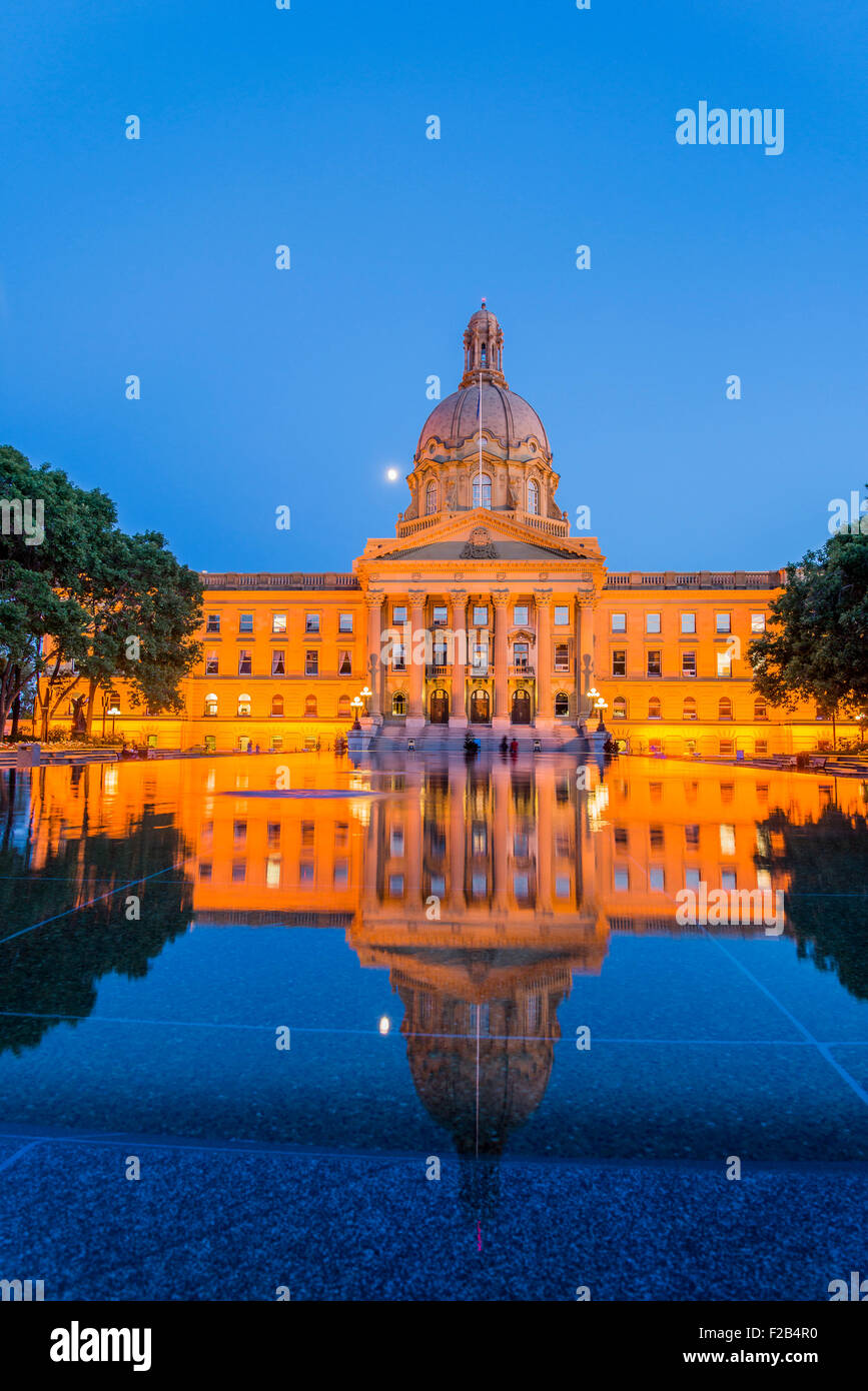 Assemblée législative de l'Alberta, Edmonton, Alberta, Canada Banque D'Images