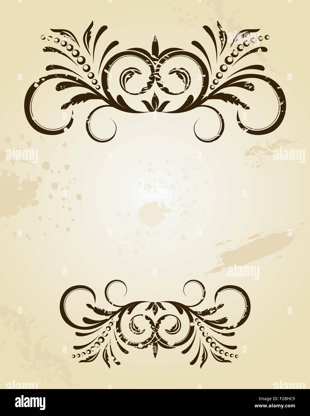 Illustration du beau vintage Illustration de Vecteur