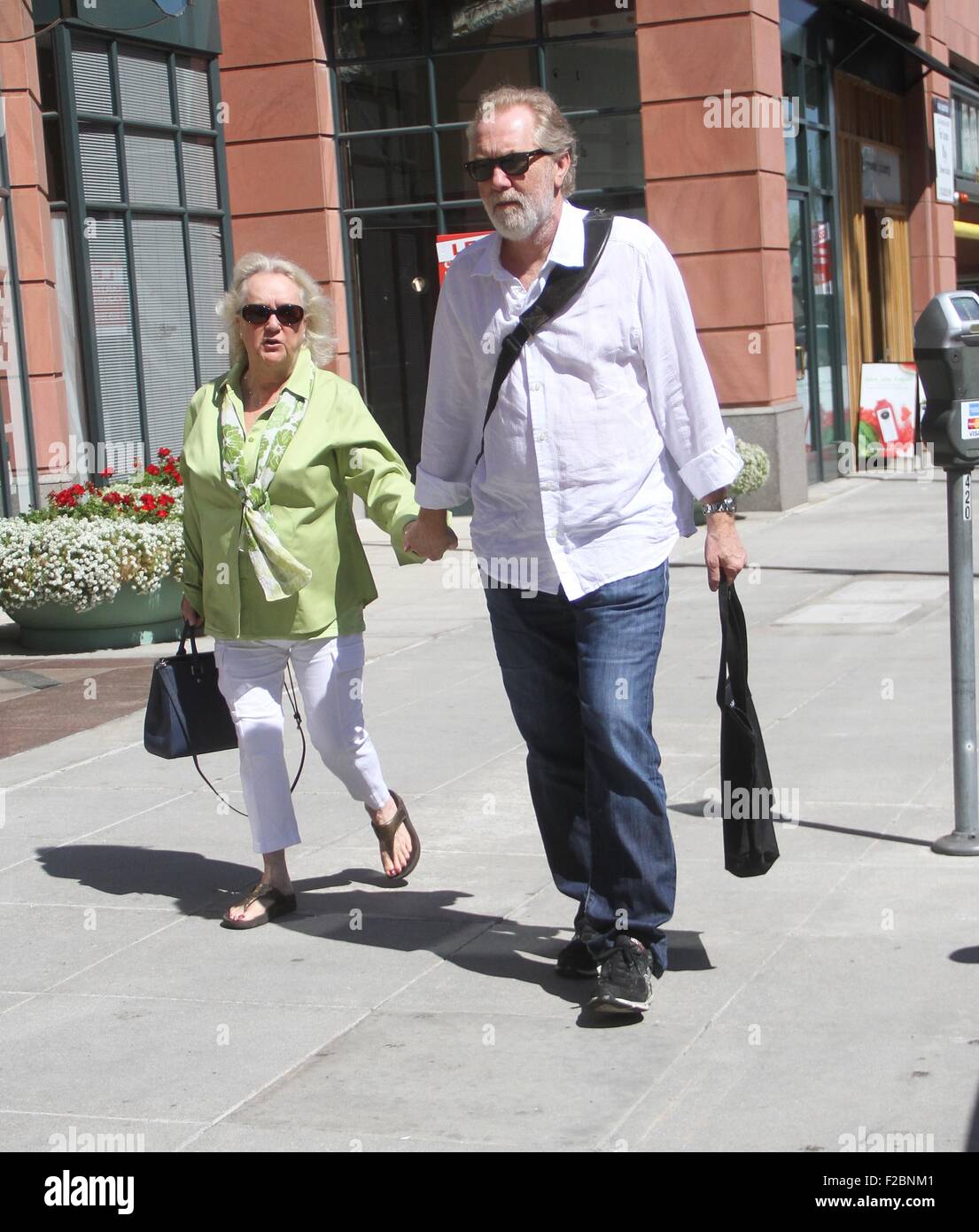 Harry Groener surtout connu pour maire Wilkins dans Buffy the Vampire Slayer shopping à Beverly Hills avec : Harry Groener Où : Los Angeles, California, United States Quand : 15 Juil 2015 Banque D'Images