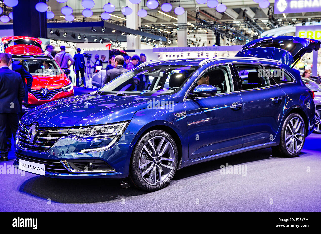 Salon de l'international, de l'AIA, Francfort, Auto Show, Renault Talisman Combi Banque D'Images