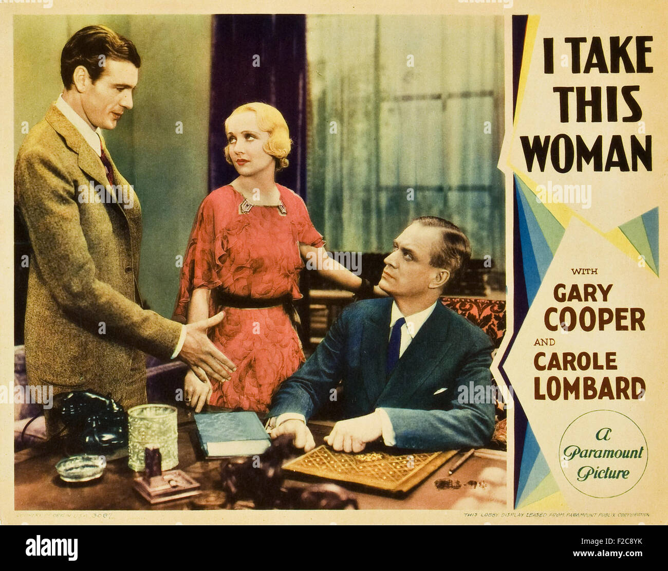 Je profite de cette femme (1931) 05 - l'affiche de film Banque D'Images