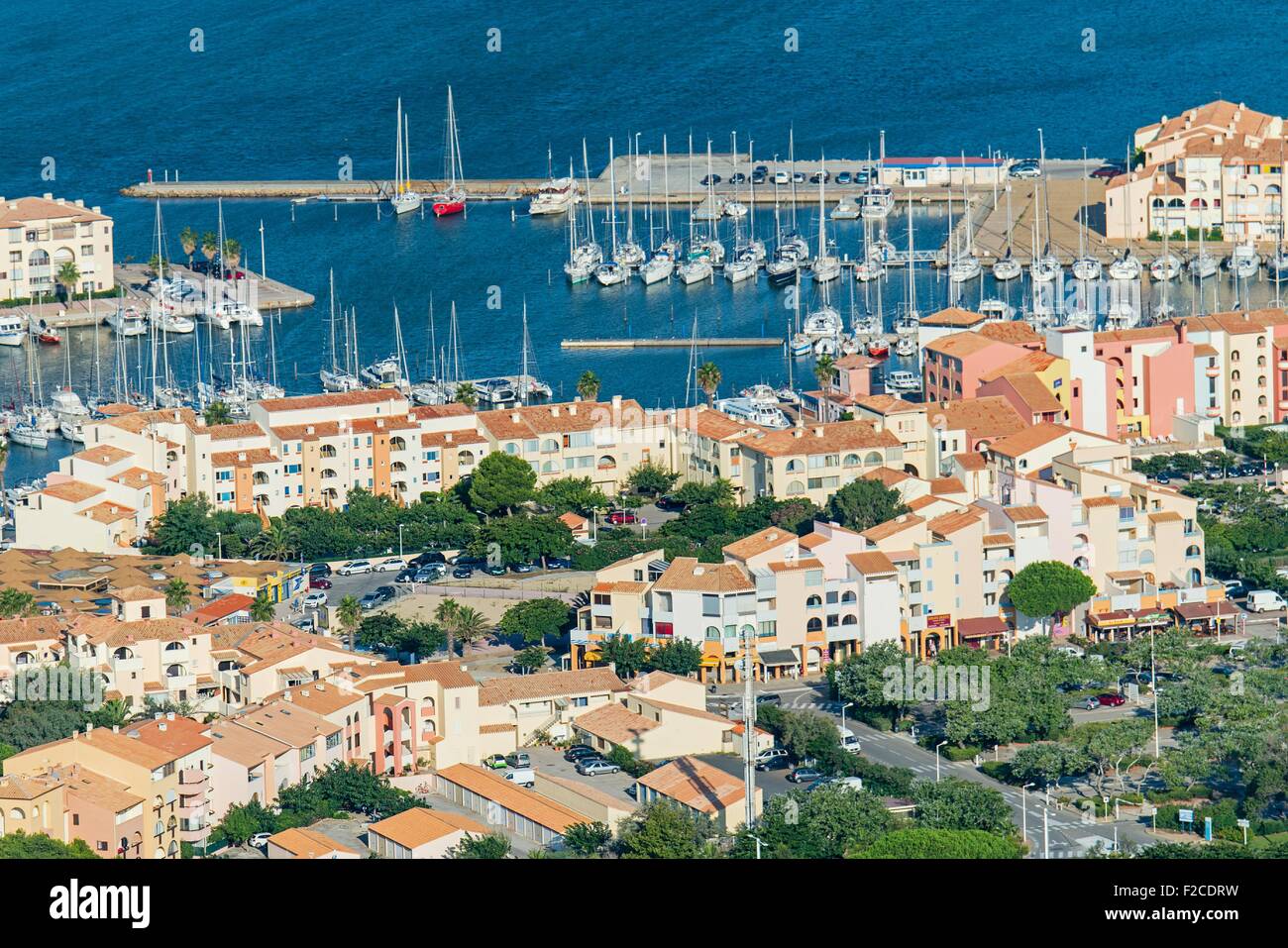 Port-Leucate. Département Pyrénées-orientales du sud de la France Photo  Stock - Alamy