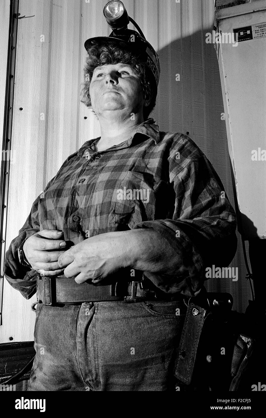 À partir d'une série d'images de la chaîne des Appalaches camps de charbon en Virginie occidentale, la Virginie, le Tennessee et le Kentucky. Banque D'Images