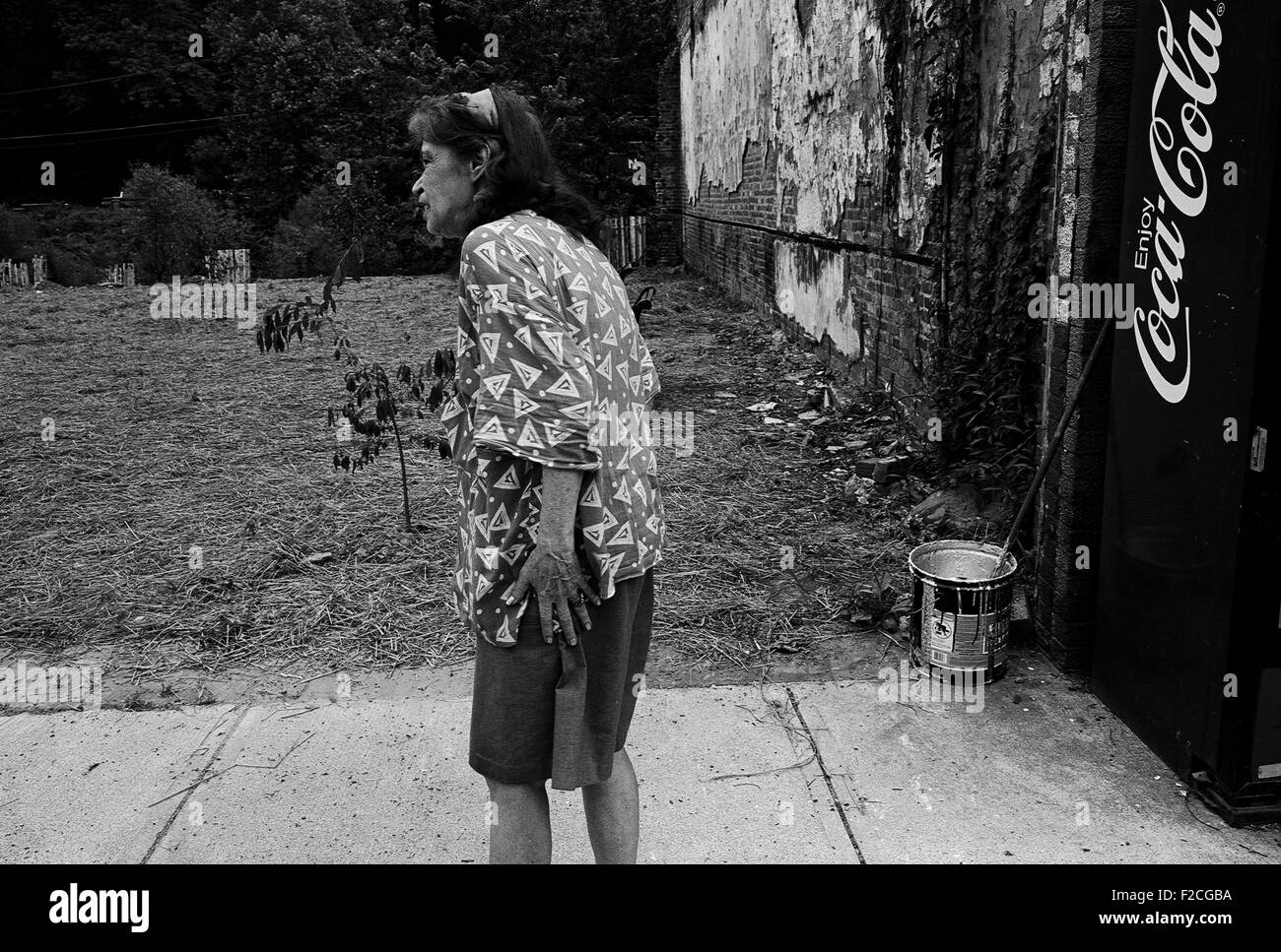 À partir d'une série d'images de la chaîne des Appalaches camps de charbon en Virginie occidentale, la Virginie, le Tennessee et le Kentucky. Banque D'Images