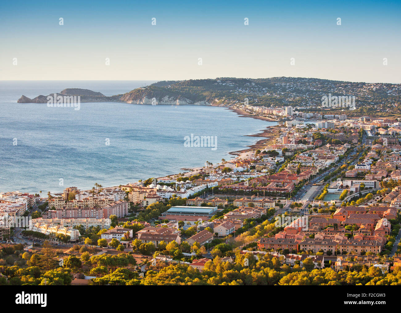 Javea, Costa Blanca, Espagne. Banque D'Images