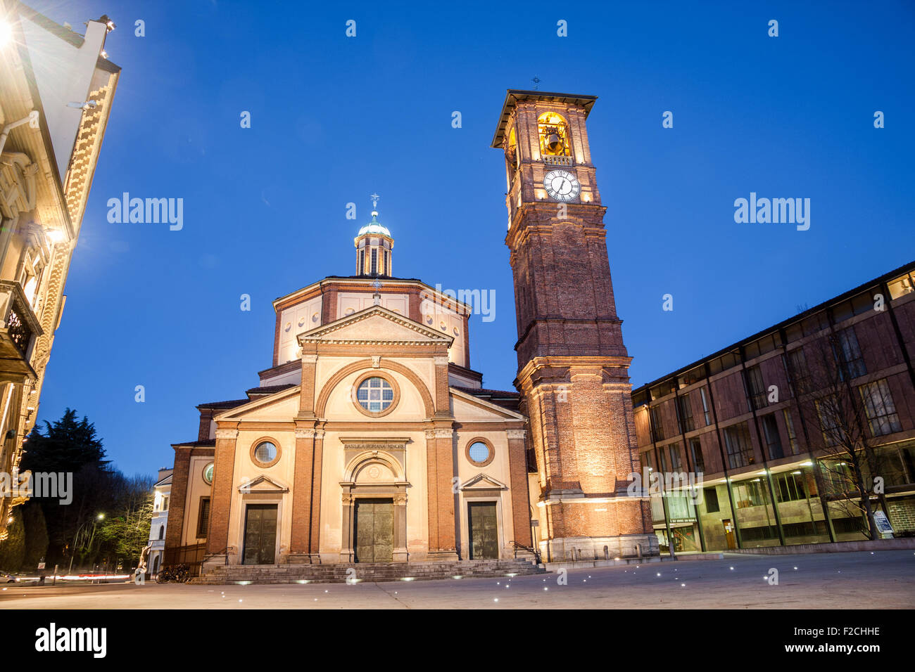 L'église de San Magno, Legnano, près de Milan, Italie Banque D'Images