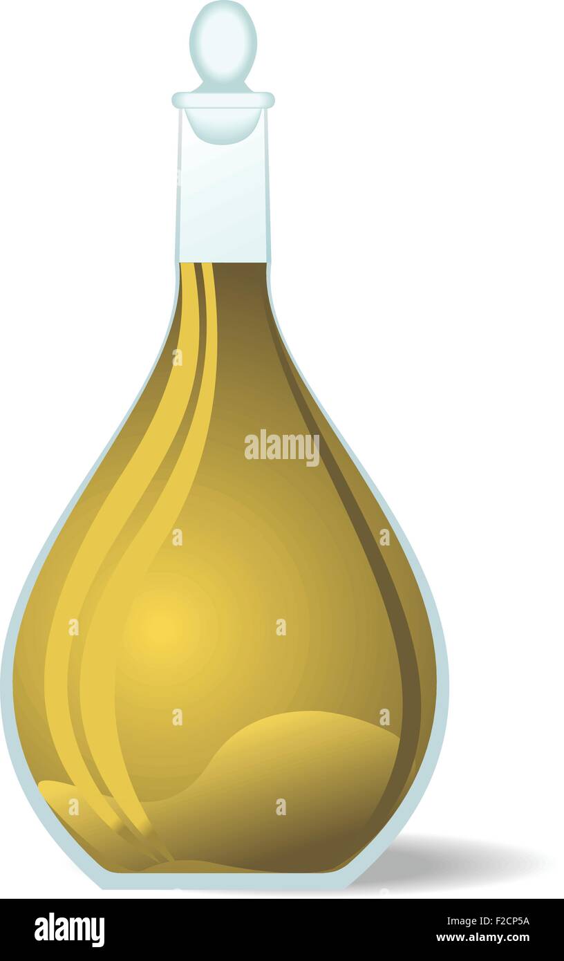 Décanteur à vin blanc Illustration Illustration de Vecteur