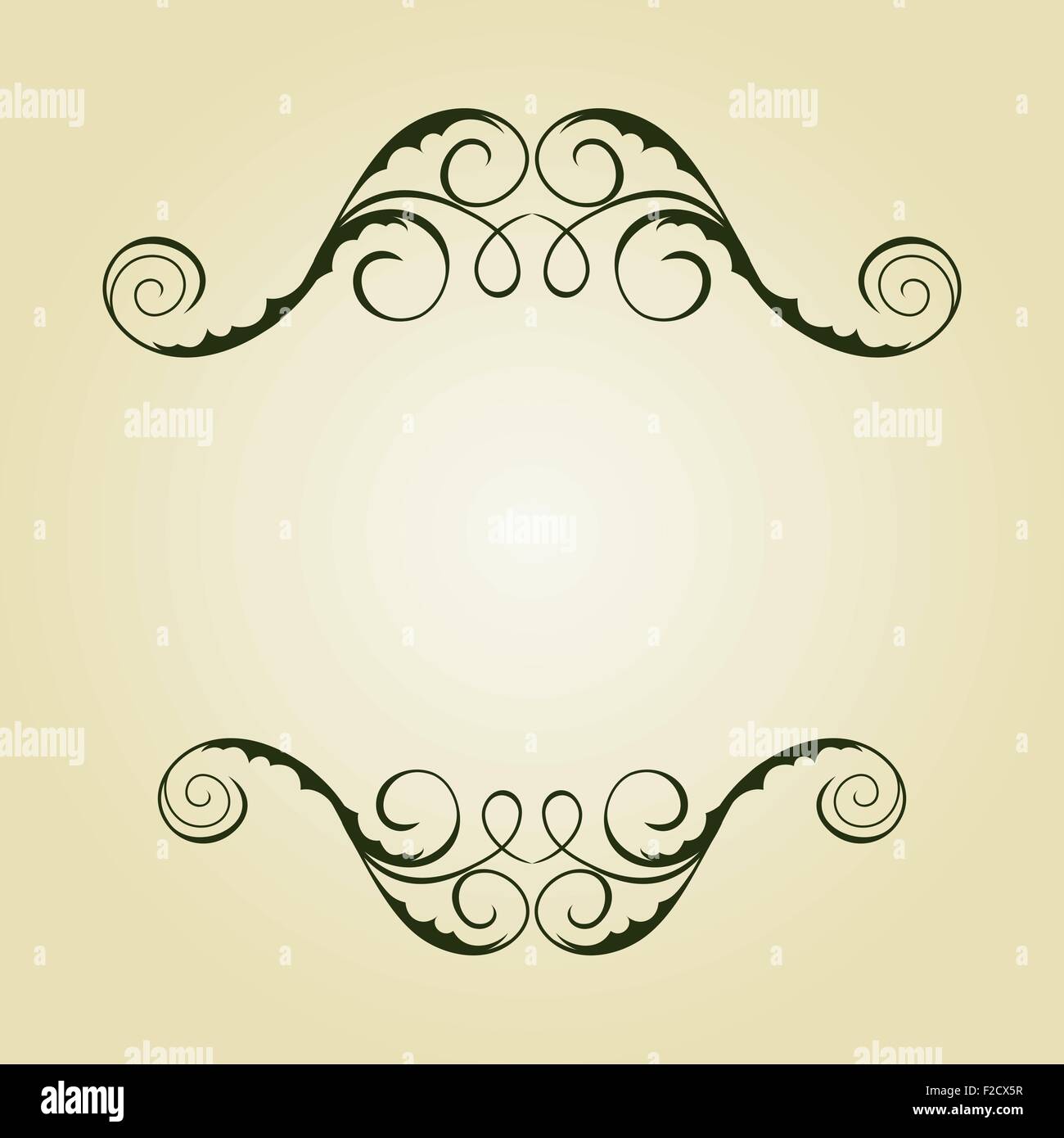 Modèle Vintage Illustration de Vecteur