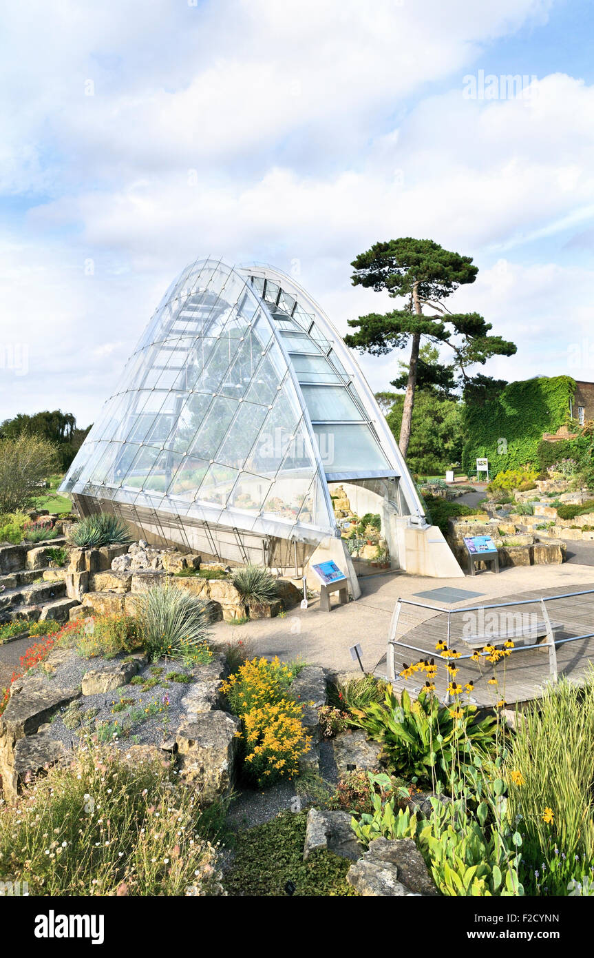 Davies Alpine House, Jardins botaniques royaux de Kew, Londres, Angleterre, Royaume-Uni Banque D'Images