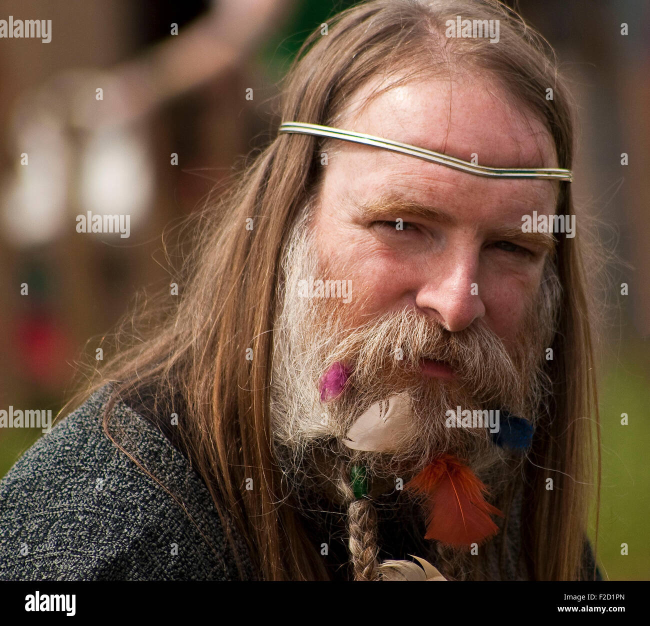 Participant à la Renaissance Washington Faire, 21 août, 2010. Summne, Washington Banque D'Images Participant à la Renaissance Washington Faire, 21 août, 2010. Summne, Washington Banque D'Images