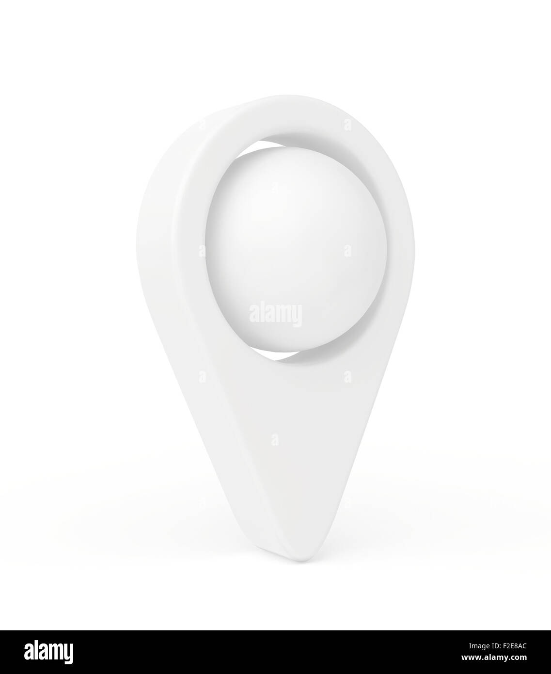 La carte de communication. Le rendu 3D sur fond blanc Banque D'Images