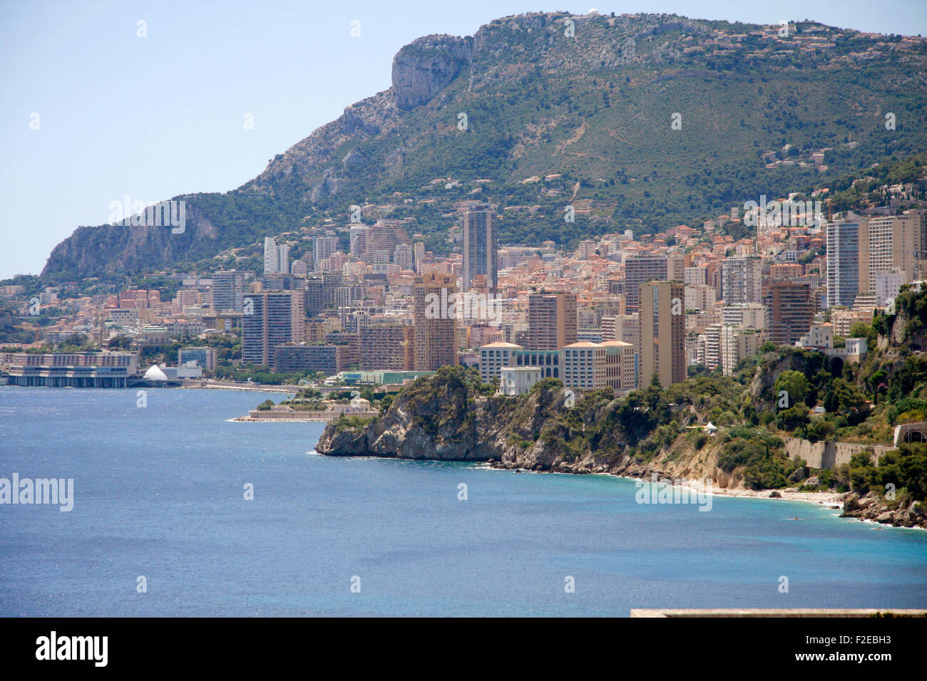 Impressionen : Monte Carlo, Monaco, Cote d Azur. Banque D'Images