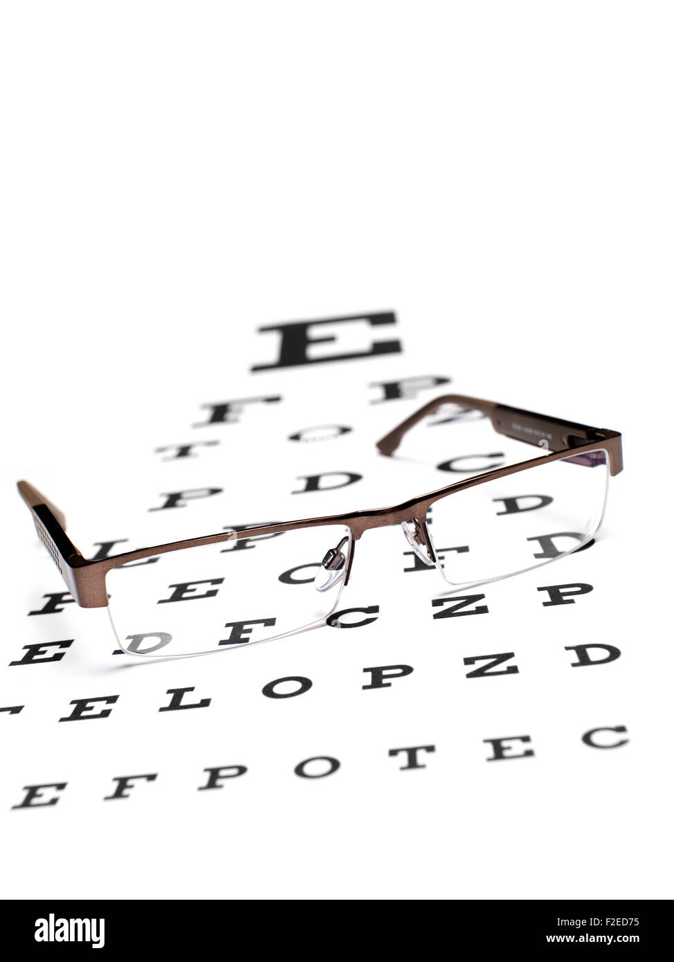 Lunettes avec un tableau Banque D'Images