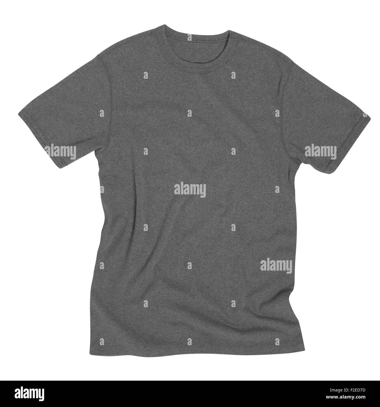 T-shirt gris Banque D'Images