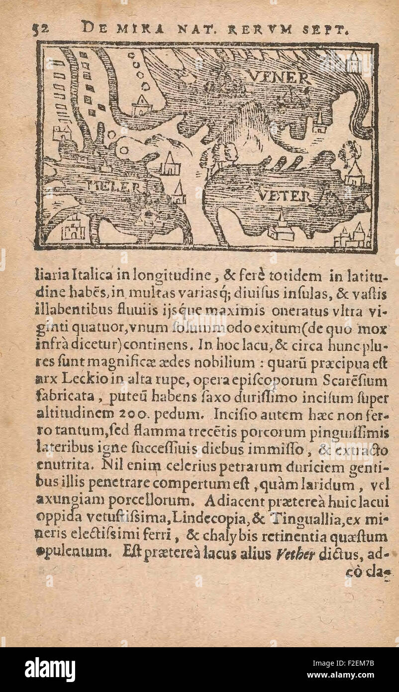Cet ouvrage historique, Historiae de gentibus septentrionalibus, fournit un compte rendu détaillé des peuples du Nord, en se concentrant sur leurs coutumes, leur géographie et leurs pratiques culturelles. Il sert de référence précoce importante pour les études sur la Scandinavie et ses habitants. Banque D'Images