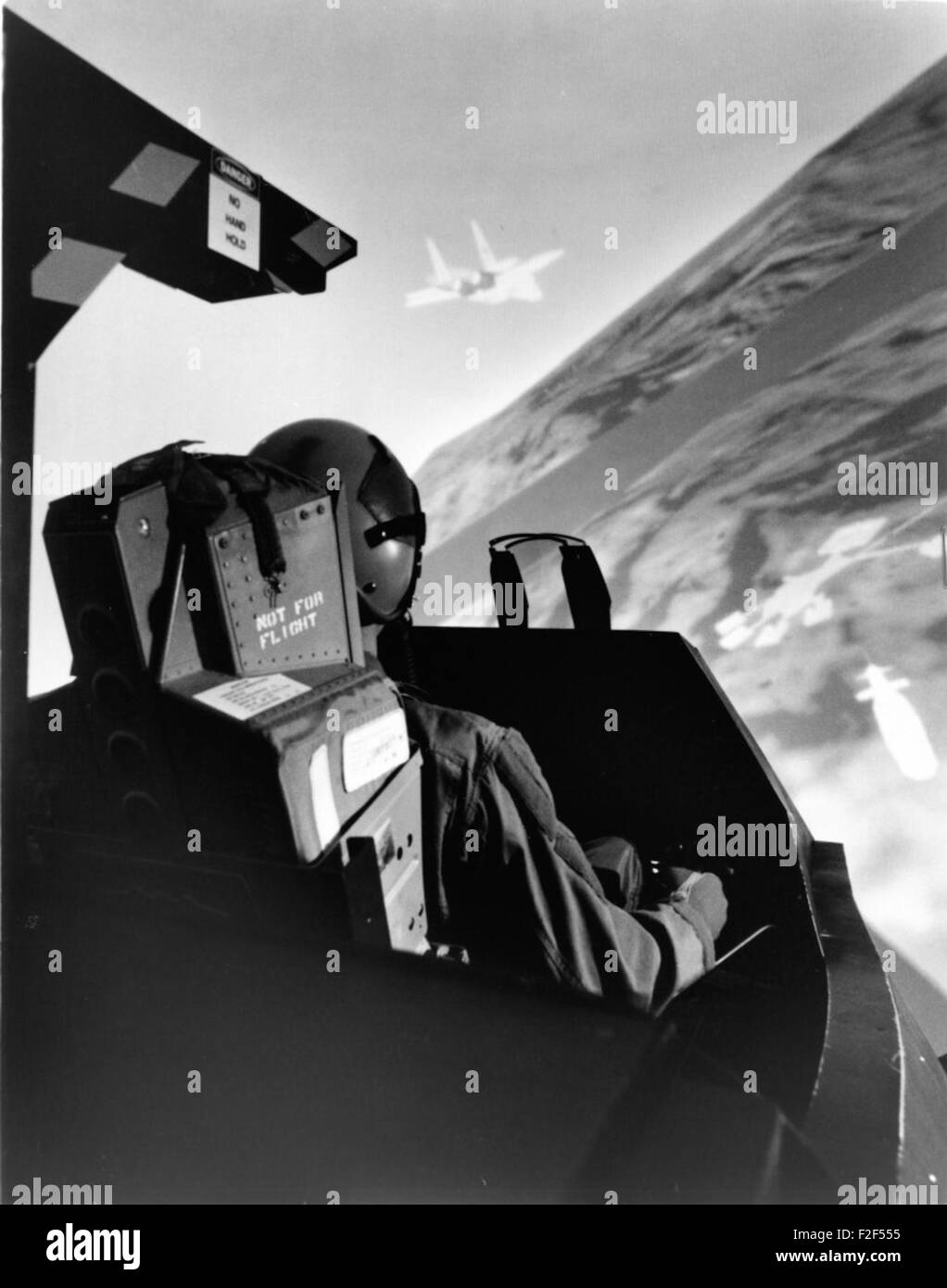 Le Lockheed YF-22A était un prototype d'avion développé dans le cadre du programme Advanced Tactical Fighter de l'US Air Force. La conception de l'avion était axée sur les capacités furtives et l'agilité supérieure. Banque D'Images