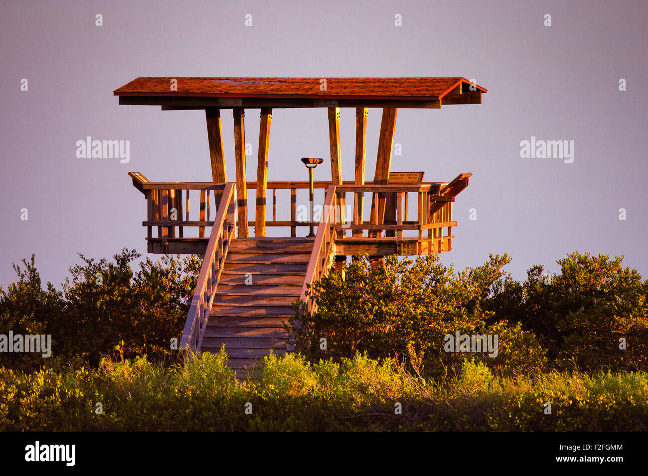 Watchtower, Merritt Island, Titusville, Brevard County, Floride, États-Unis Banque D'Images