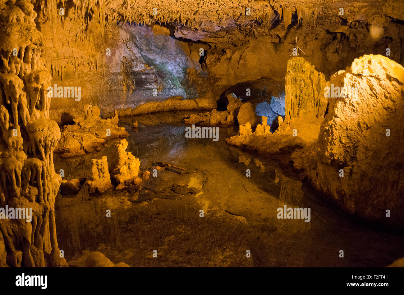 Italie Sardaigne Grotte di Nettuno Alghero Banque D'Images